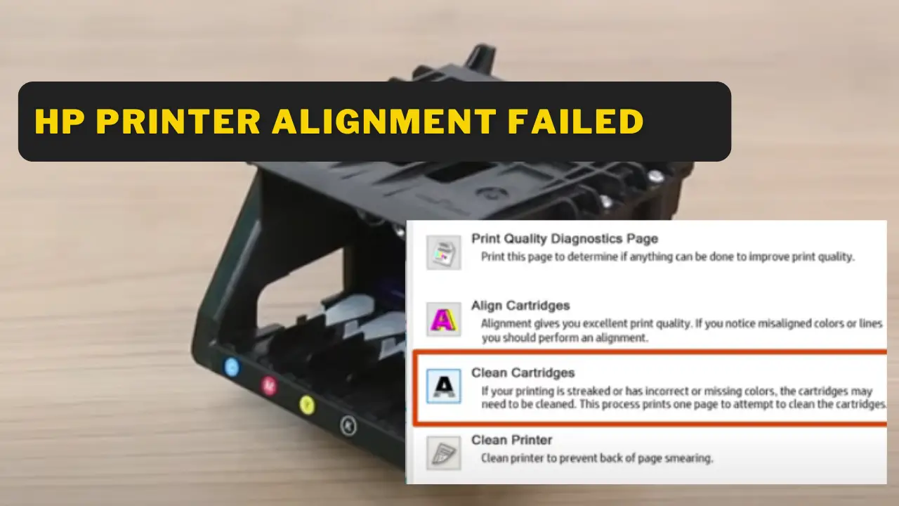 Hp Printer Alignment Failed