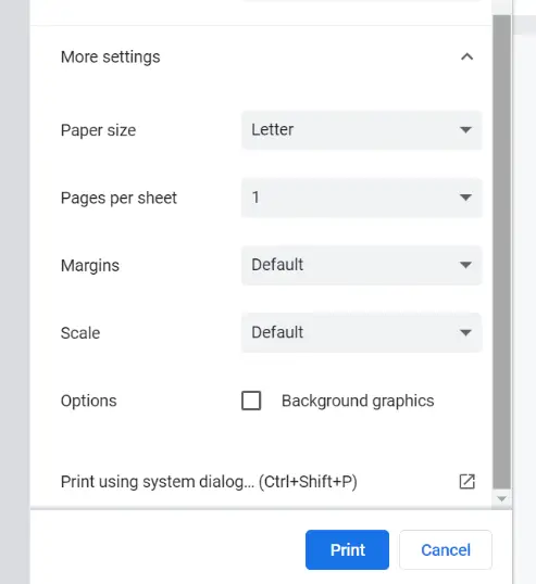 Select the Duplex button in the Print Settings window