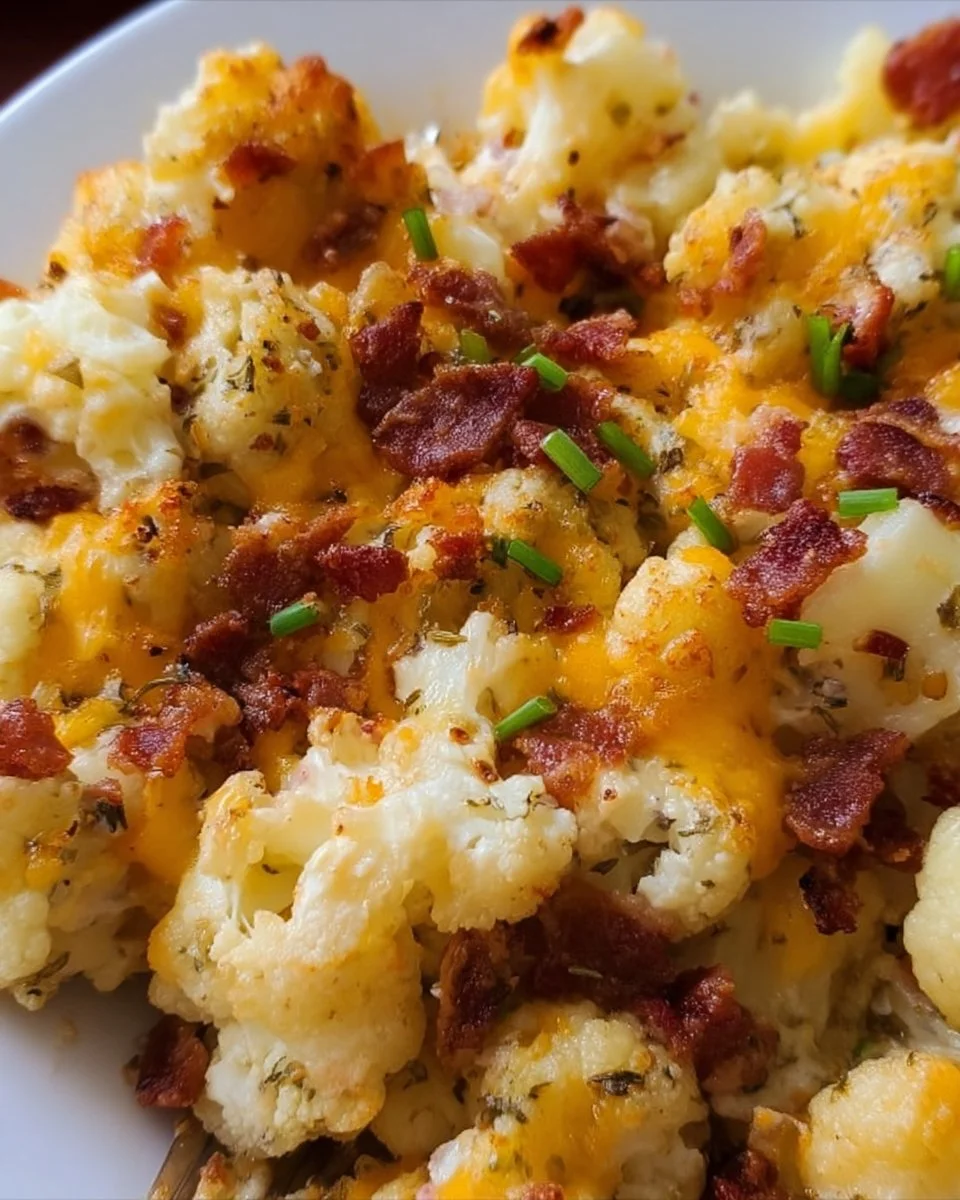 Loaded Cauliflower Casserole