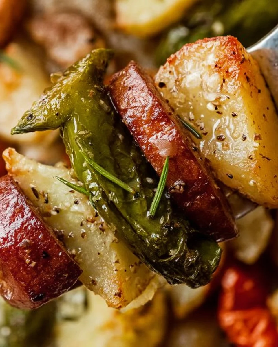Parmesan Roasted Sheet Pan Dinner