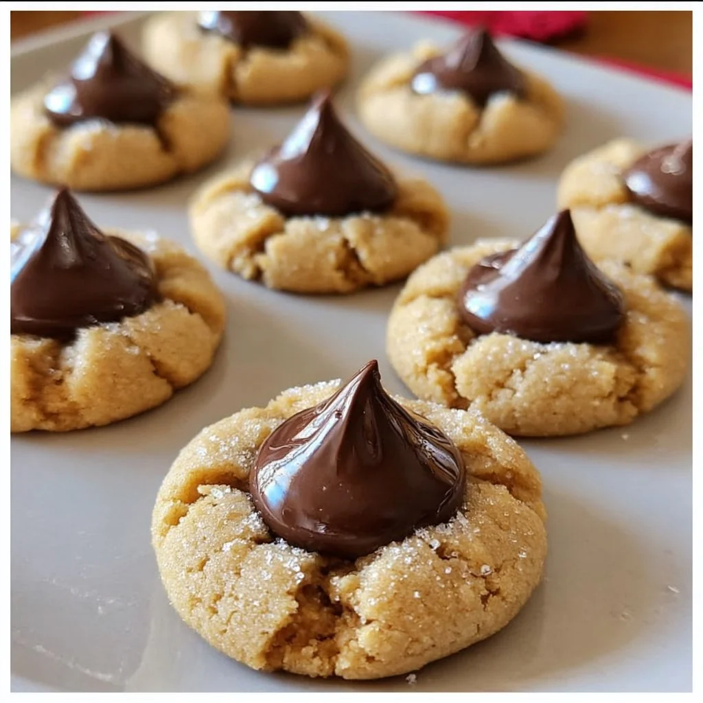 Peanut Butter Blossoms Cookies