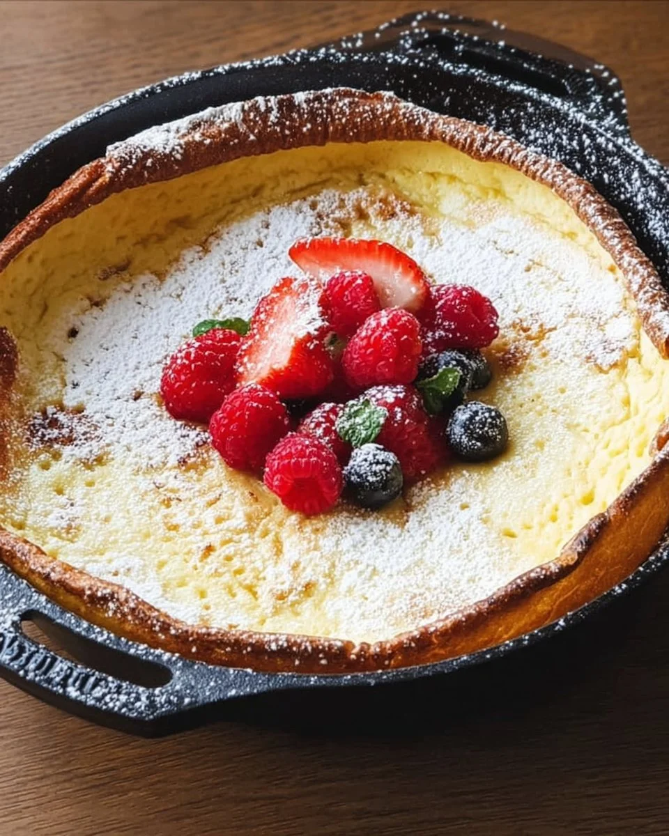 Super Easy Dutch Baby Pancake