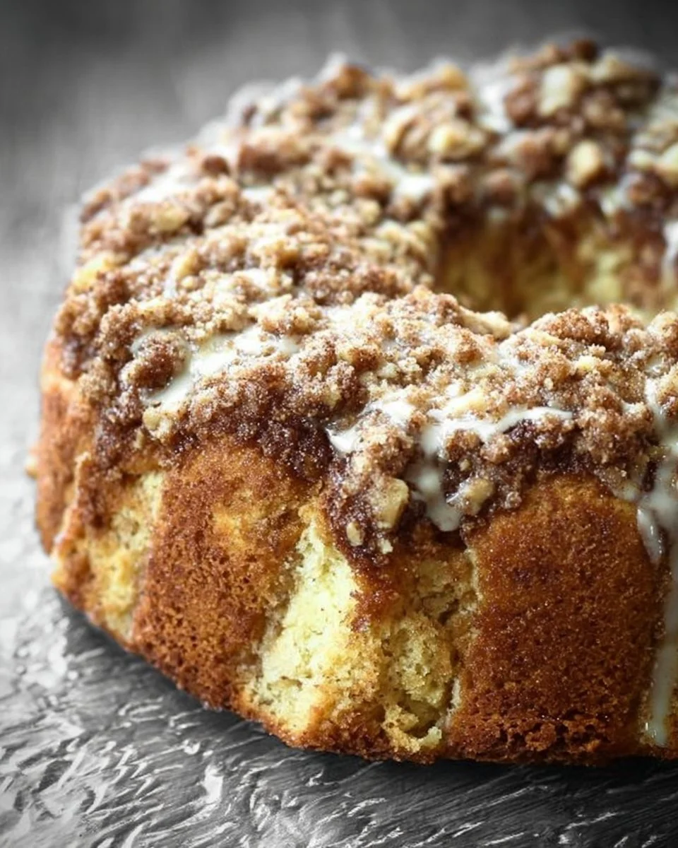 Apple Coffee Cake With Cream Cheese Filling