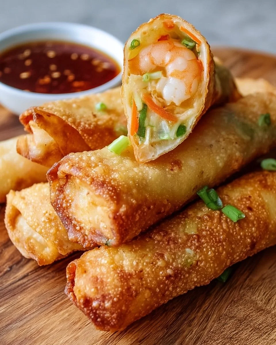 Bang Bang Shrimp Egg Rolls