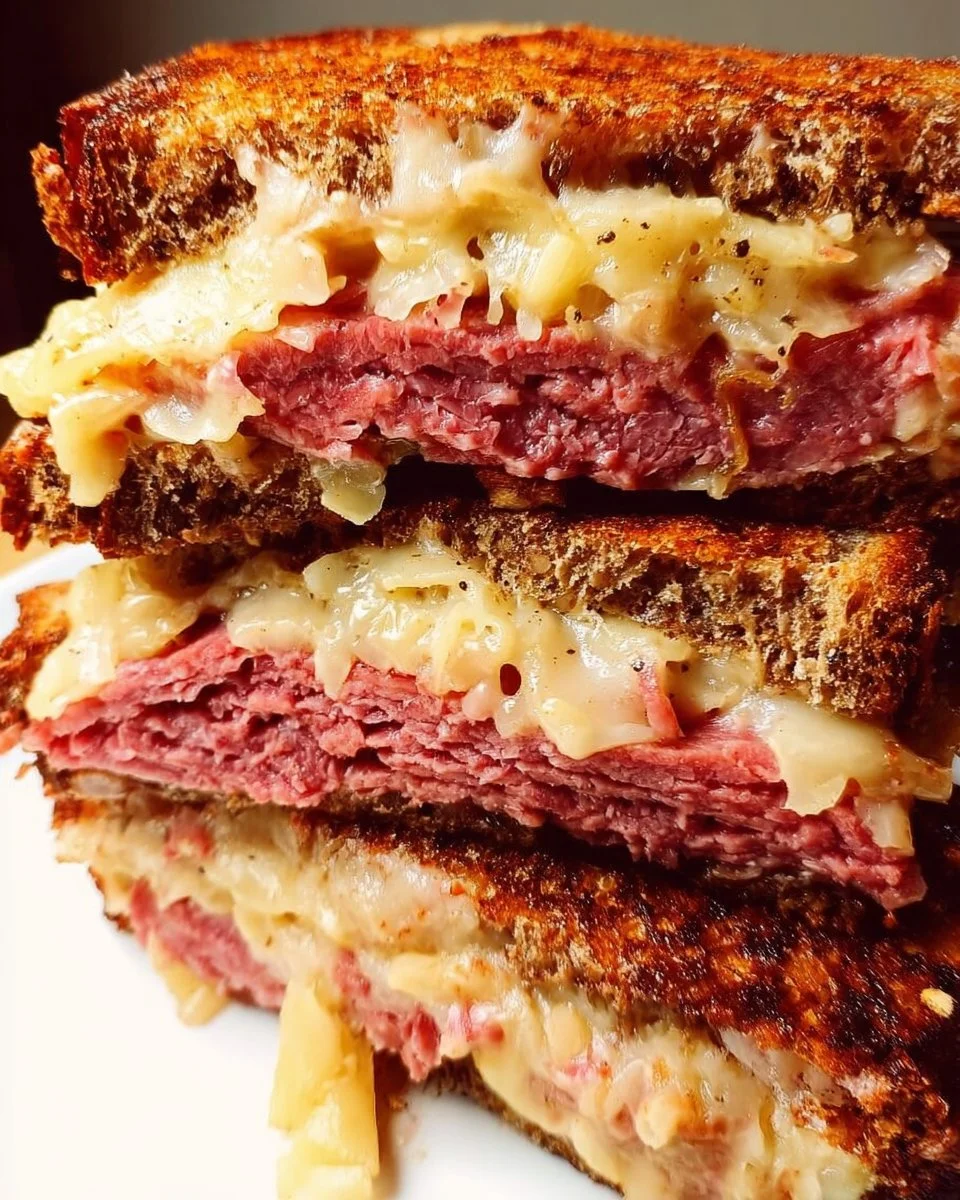 Beef Reuben Sandwich (No Alcohol)