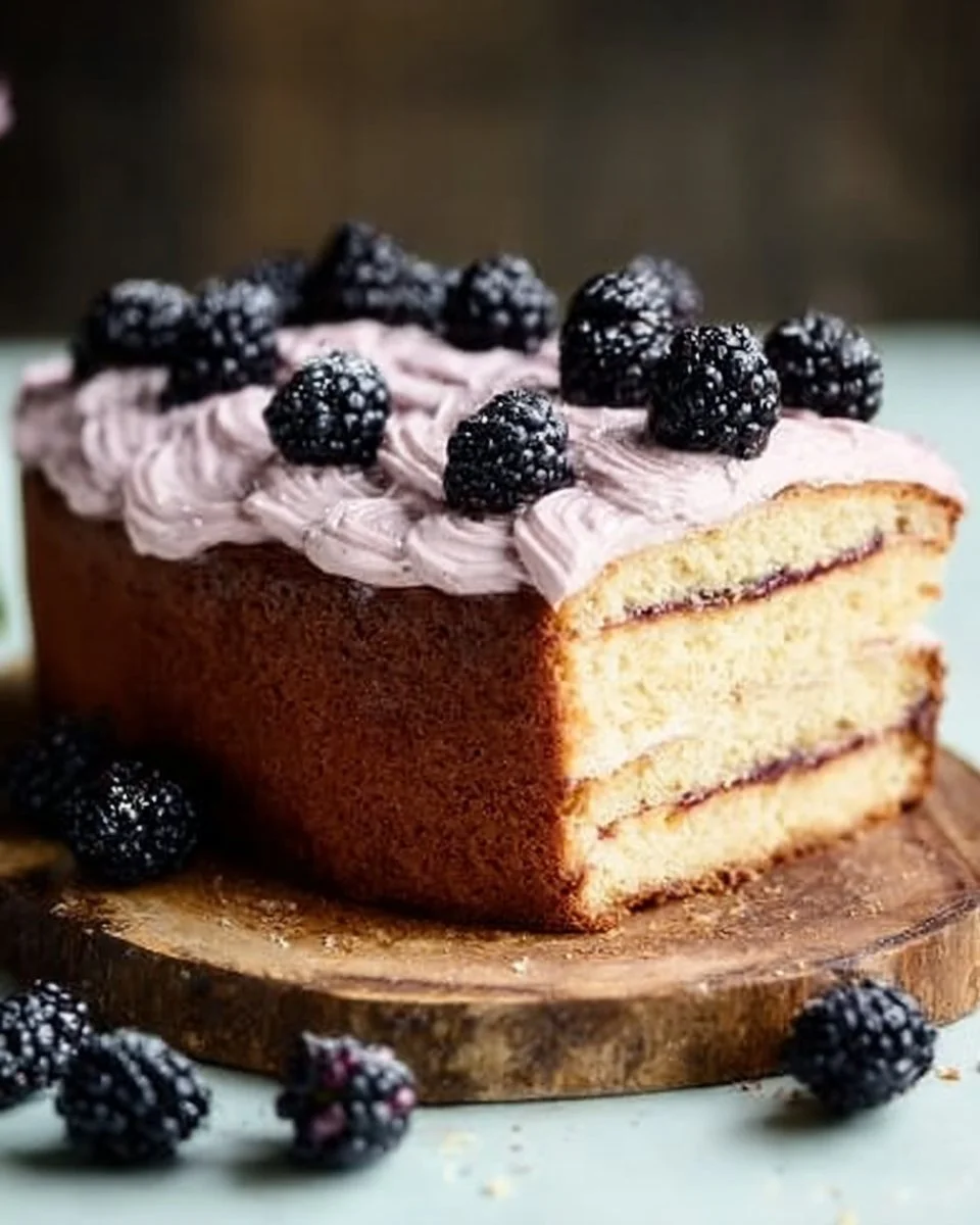 Blackberry Lavender Cake