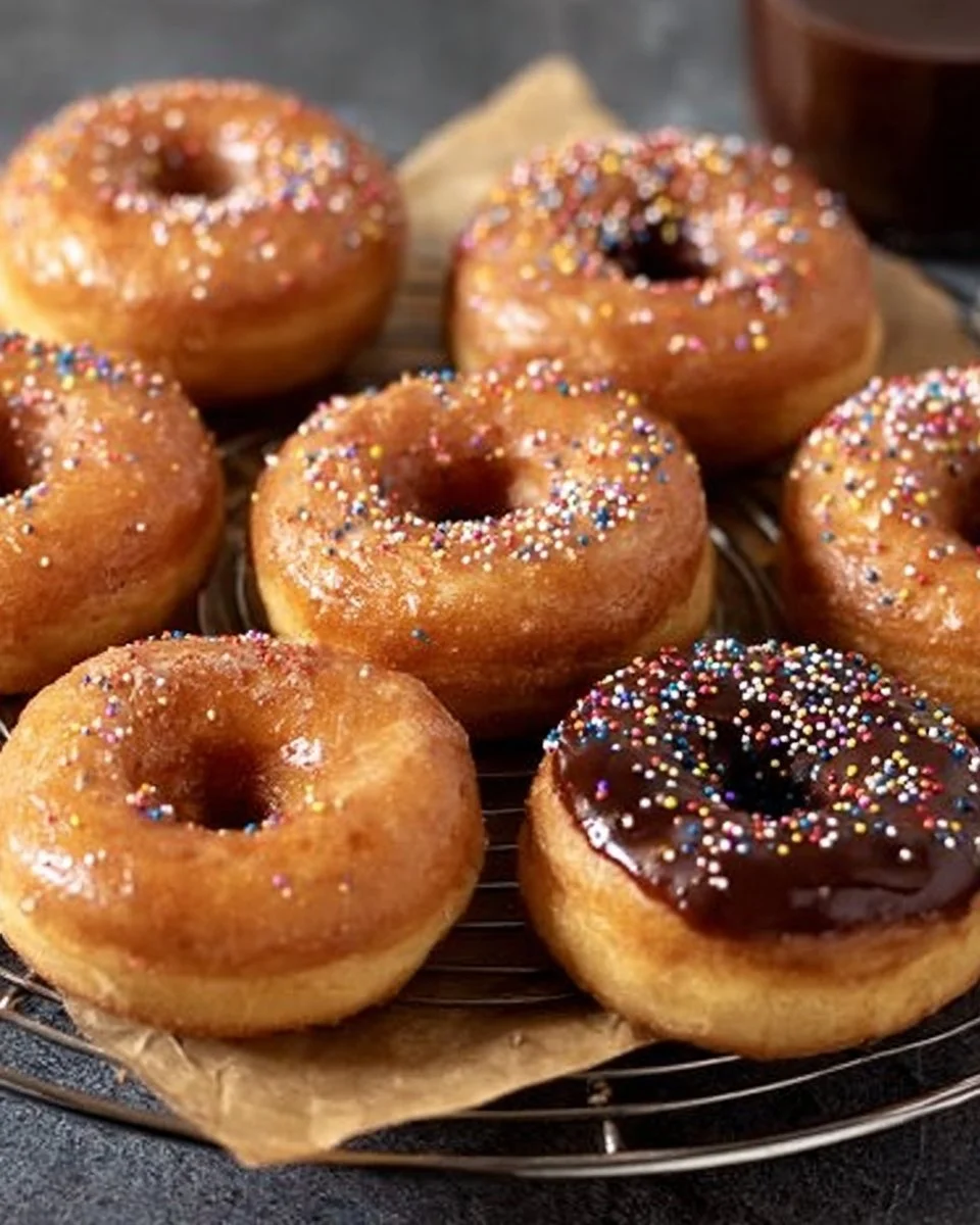 Brown Butter Baked Doughnuts