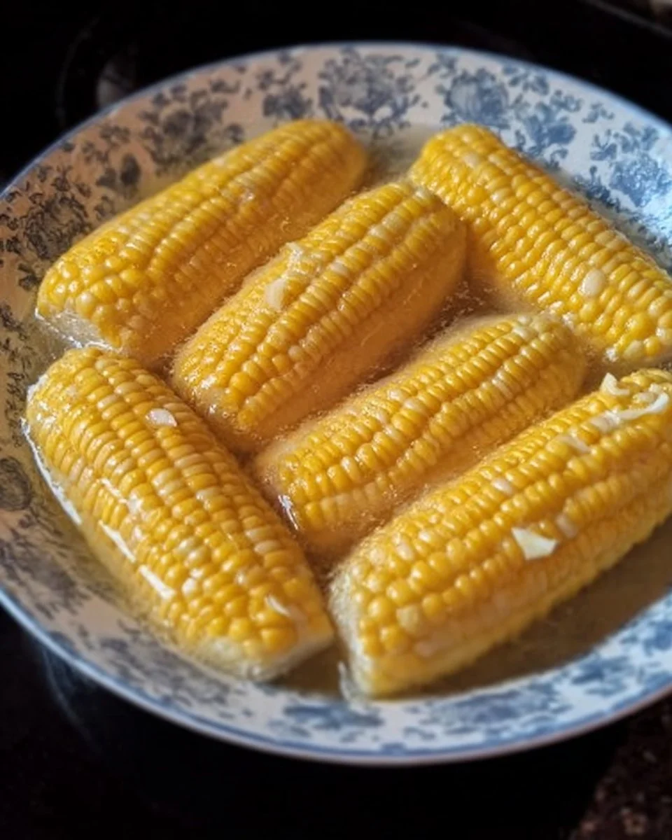 Butter Boiled Corn on the Cob