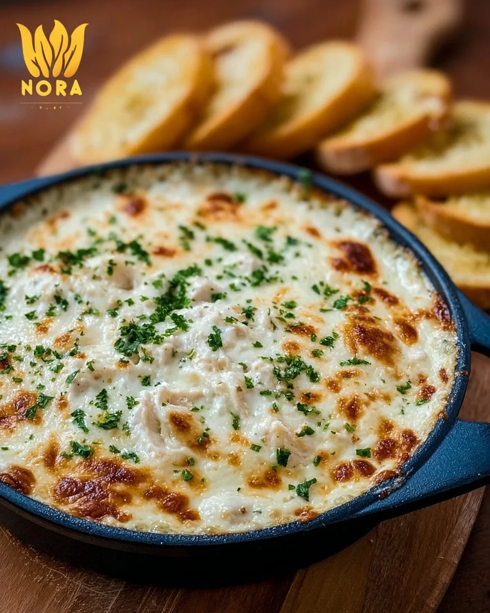 Cheesy Chicken Alfredo Dip