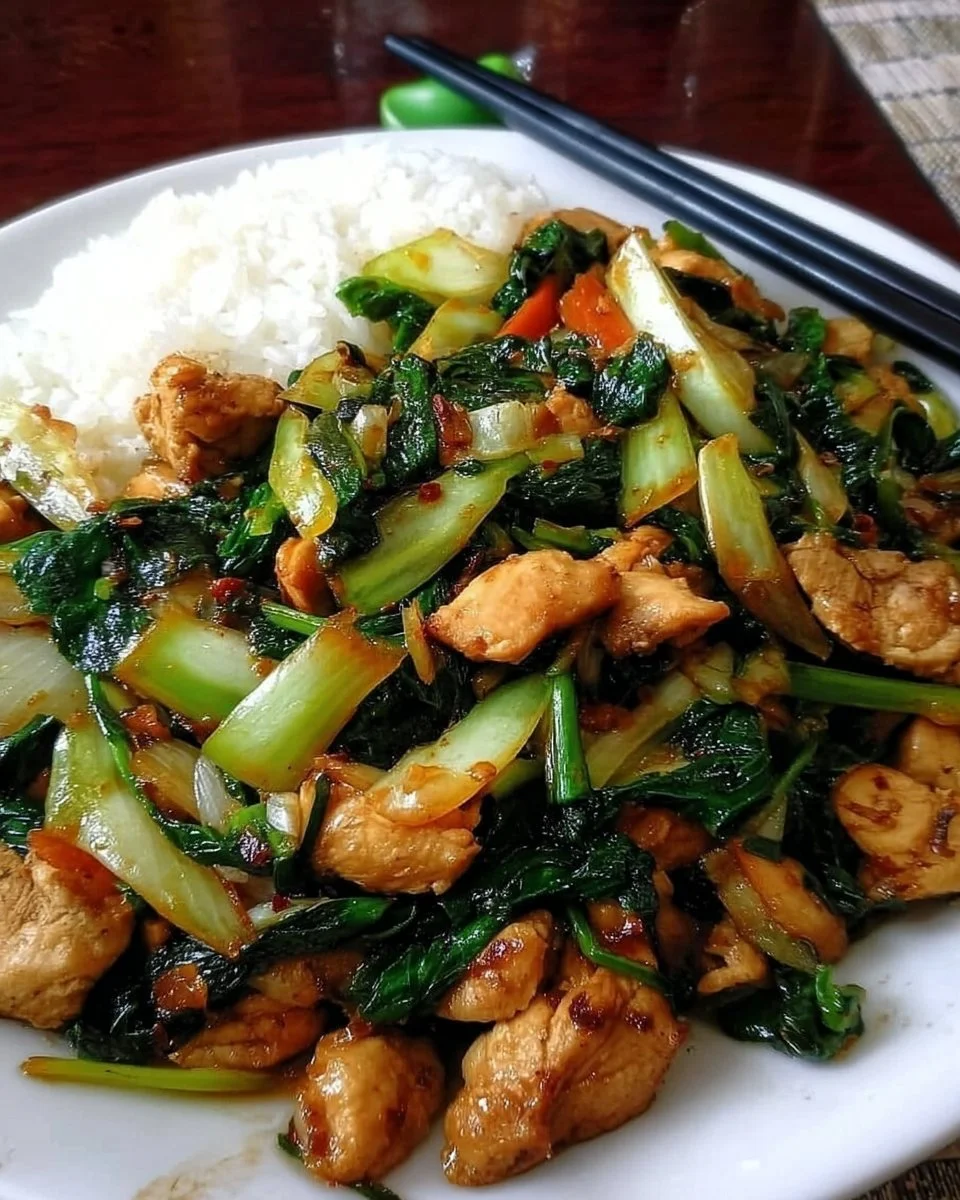 Chicken Bok Choy Stir Fry