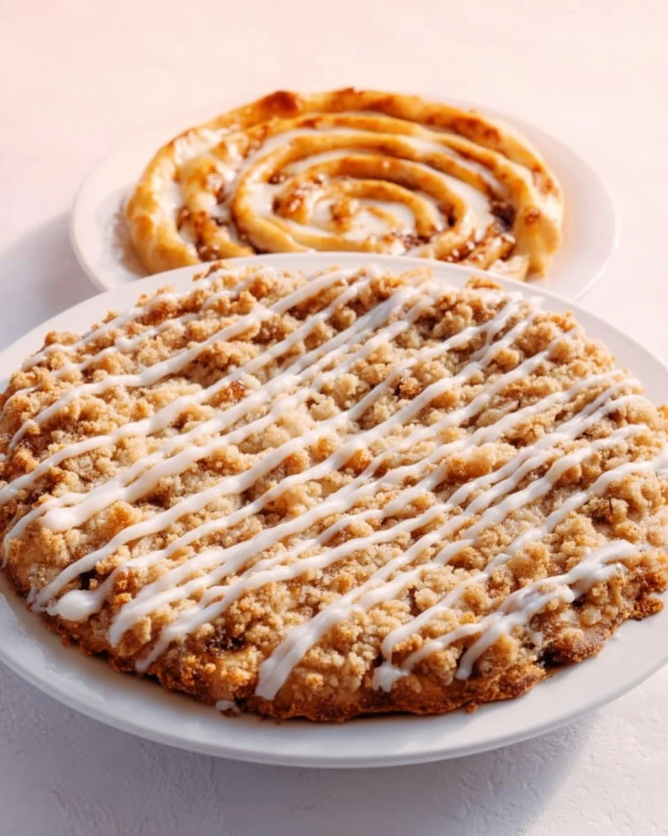 Cinnamon Roll Apple Pie