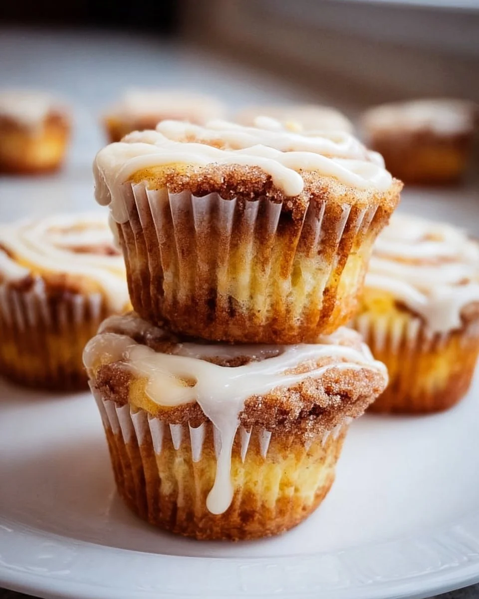 Cinnamon Roll Cupcakes