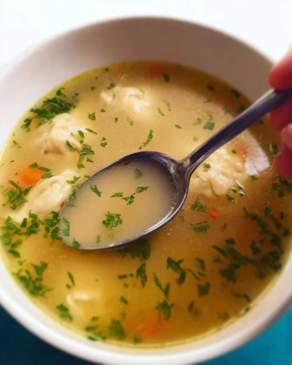 Classic Chicken Dumpling Soup
