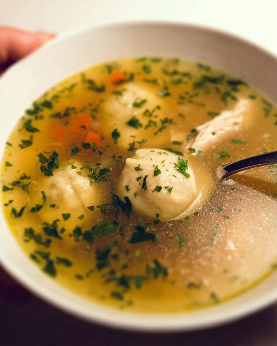 Classic Chicken Dumpling Soup