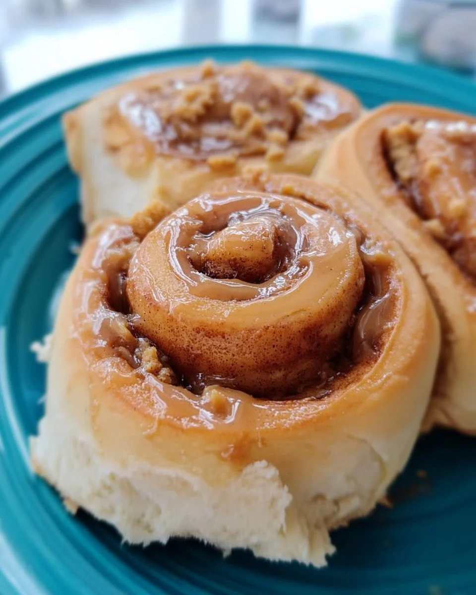 Cookie Butter Cinnamon Rolls