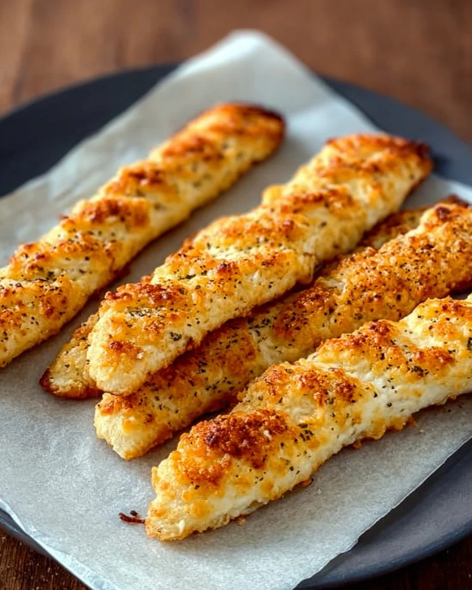 Cottage Cheese Breadsticks