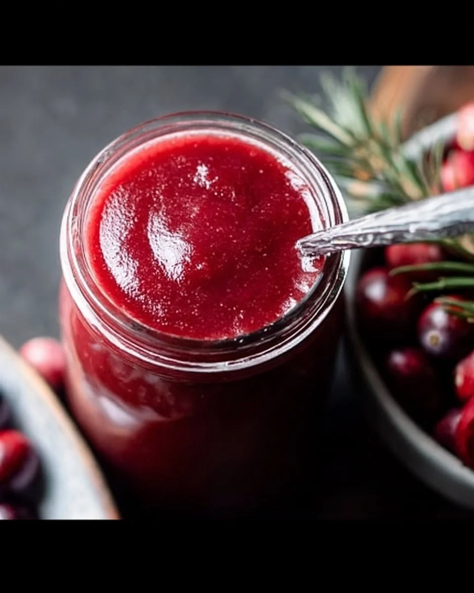 Cranberry Curd