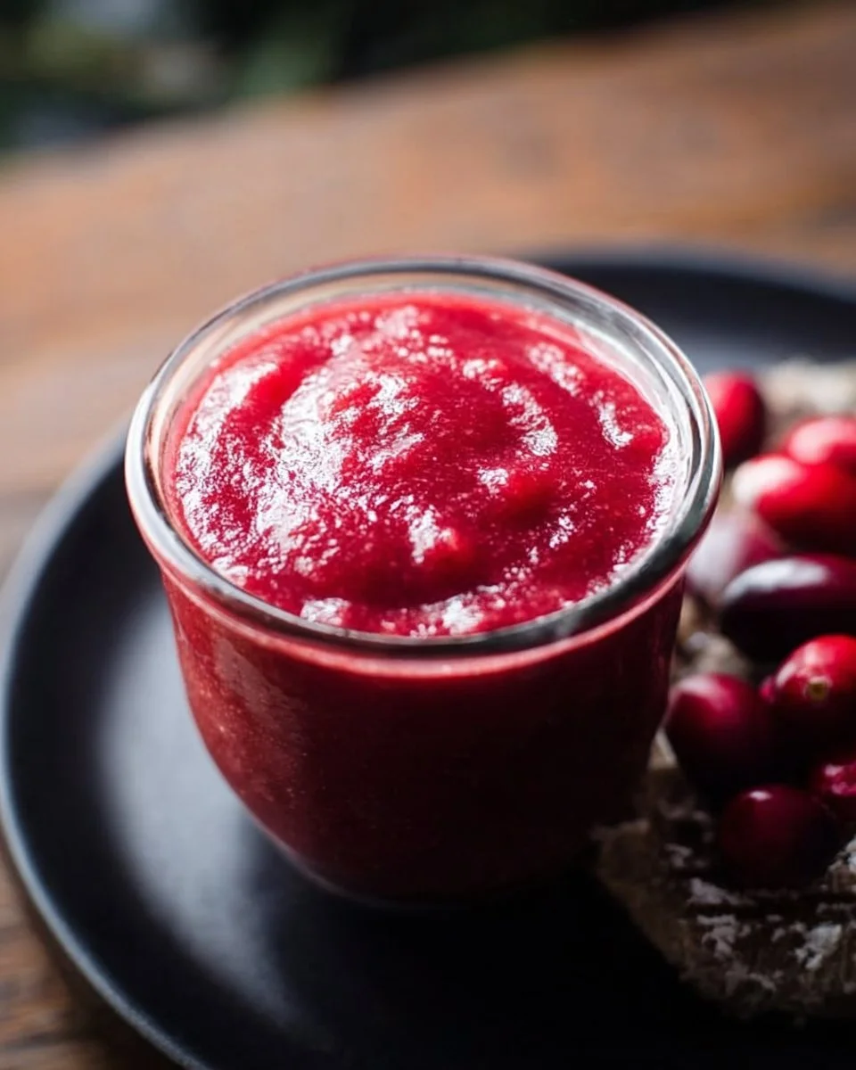 Cranberry Curd