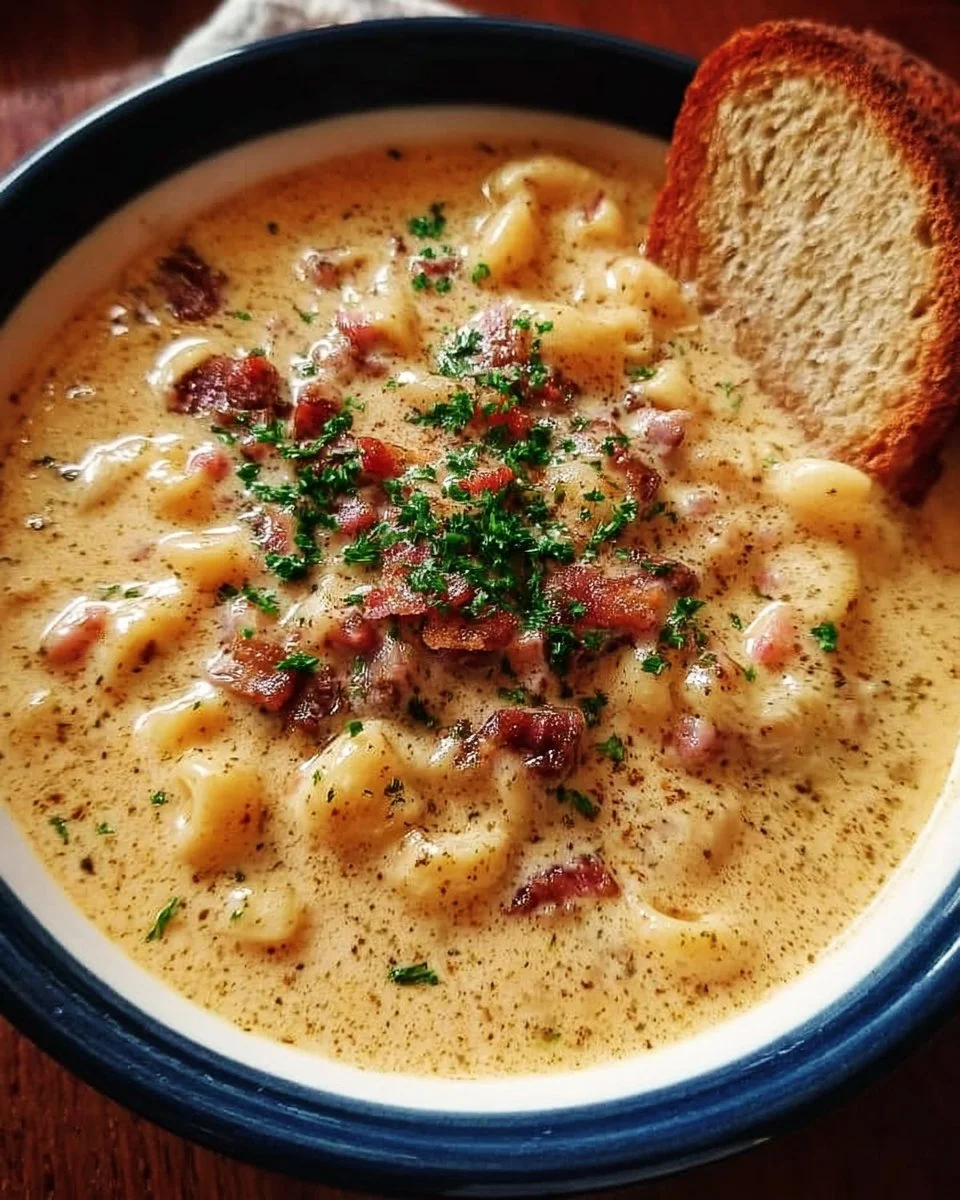 Creamy Beef Reuben Soup
