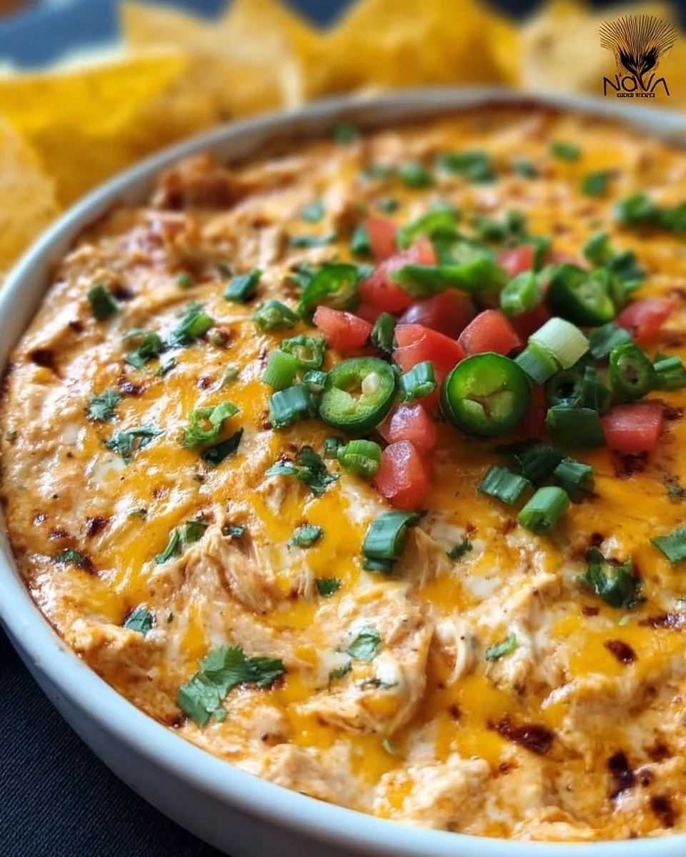 Creamy Chicken Taco Dip