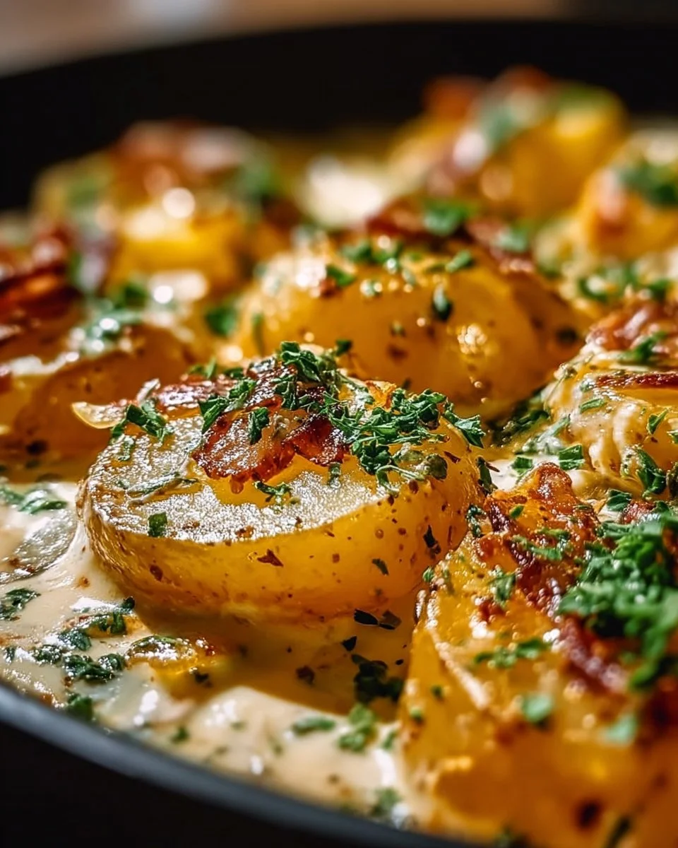 Creamy Garlic Potatoes