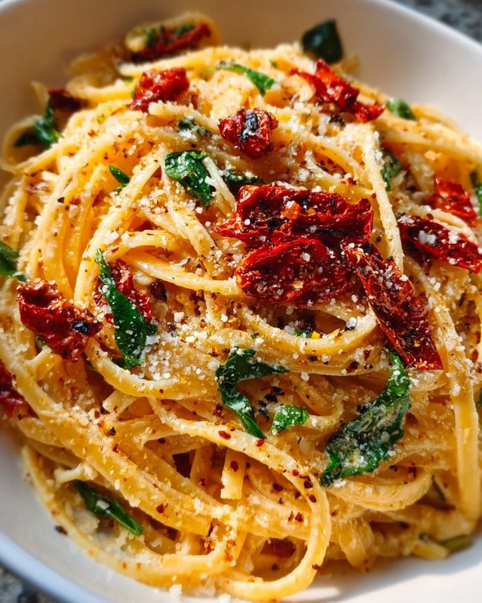Creamy Sun-Dried Tomato Pasta