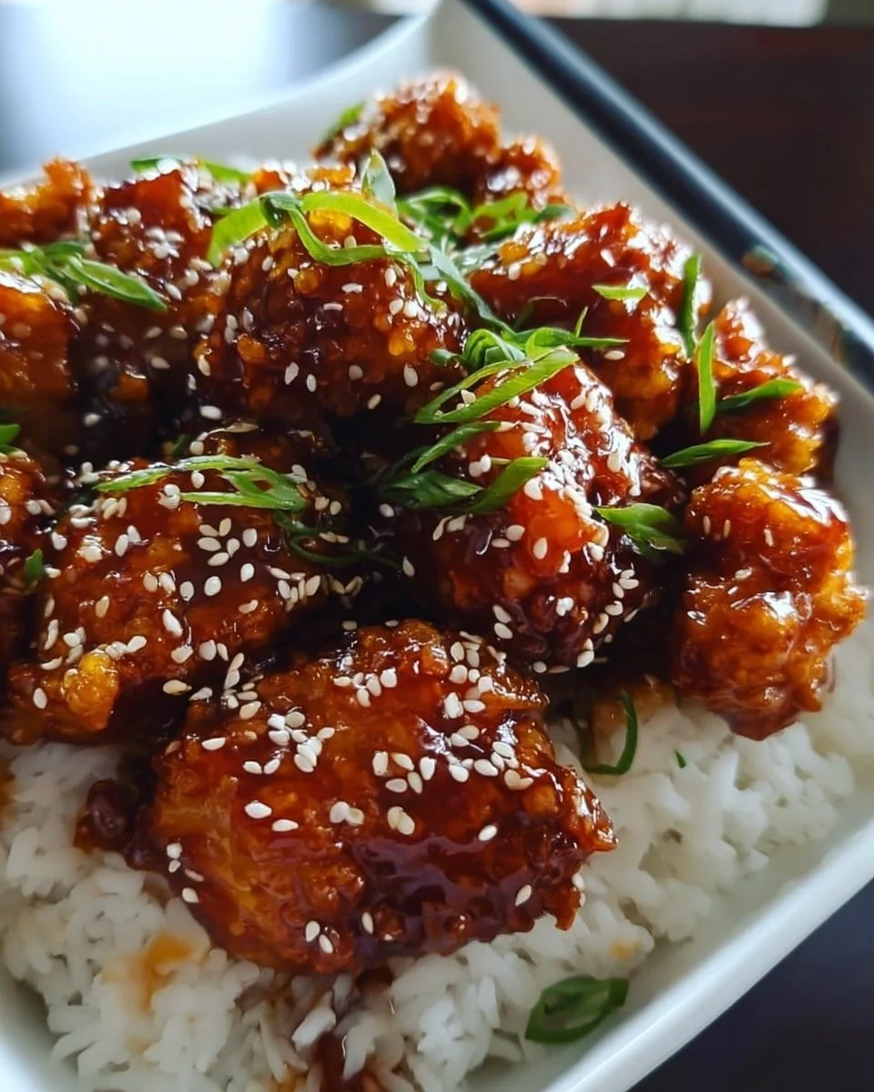 Crispy Honey Sesame Chicken