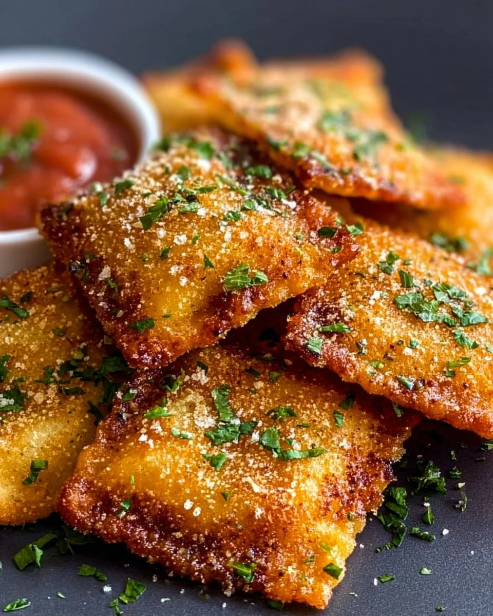 Crispy Toasted Ravioli