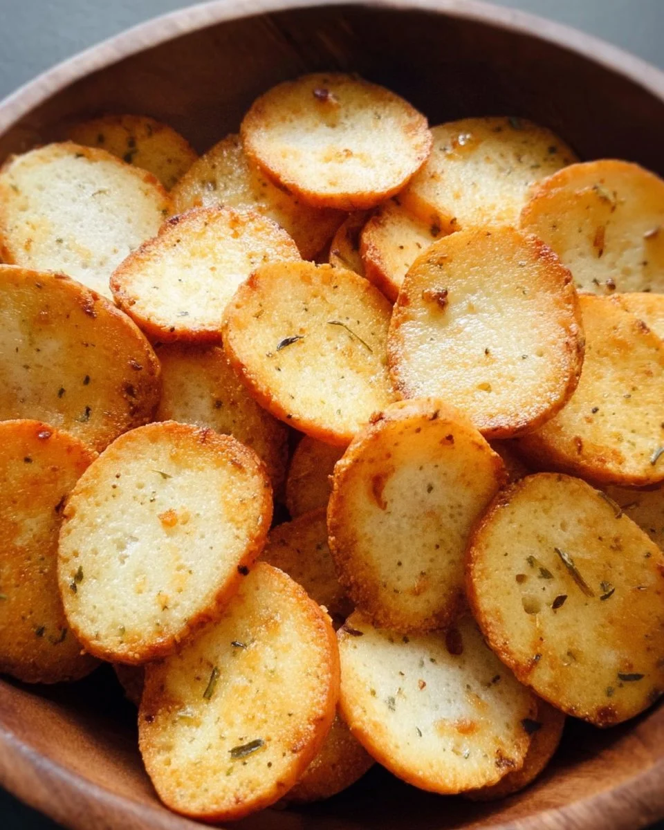 Easy Crispy Homemade Bagel Chips