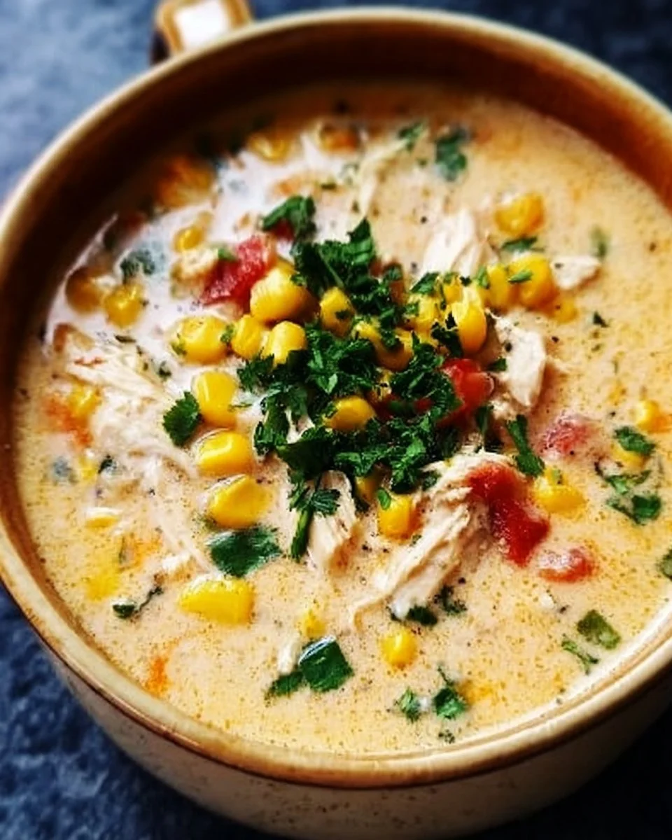 Fiesta Chicken Corn Chowder