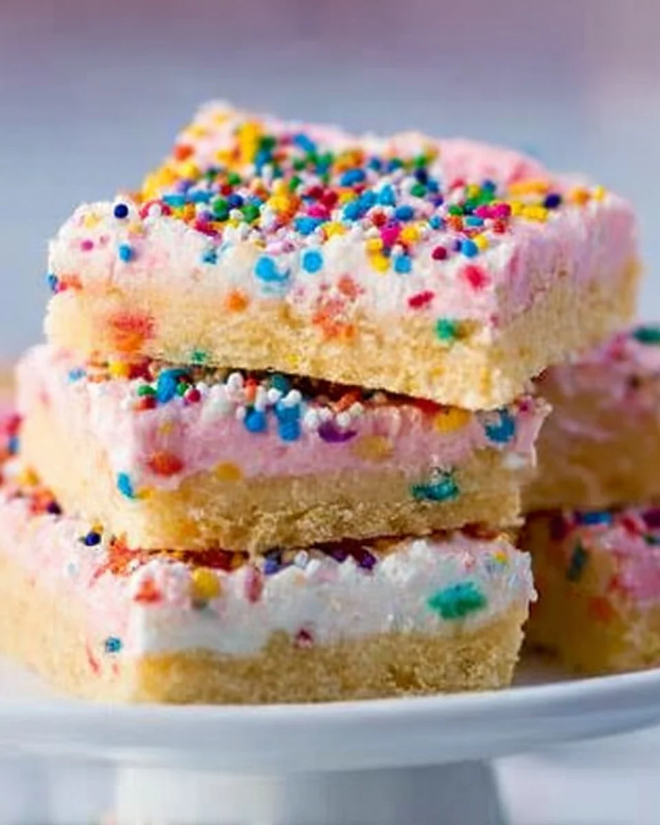 Frosted Sugar Cookie Bars