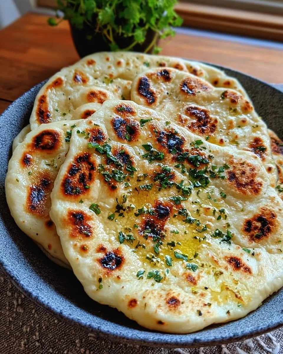 Garlic Naan Bread