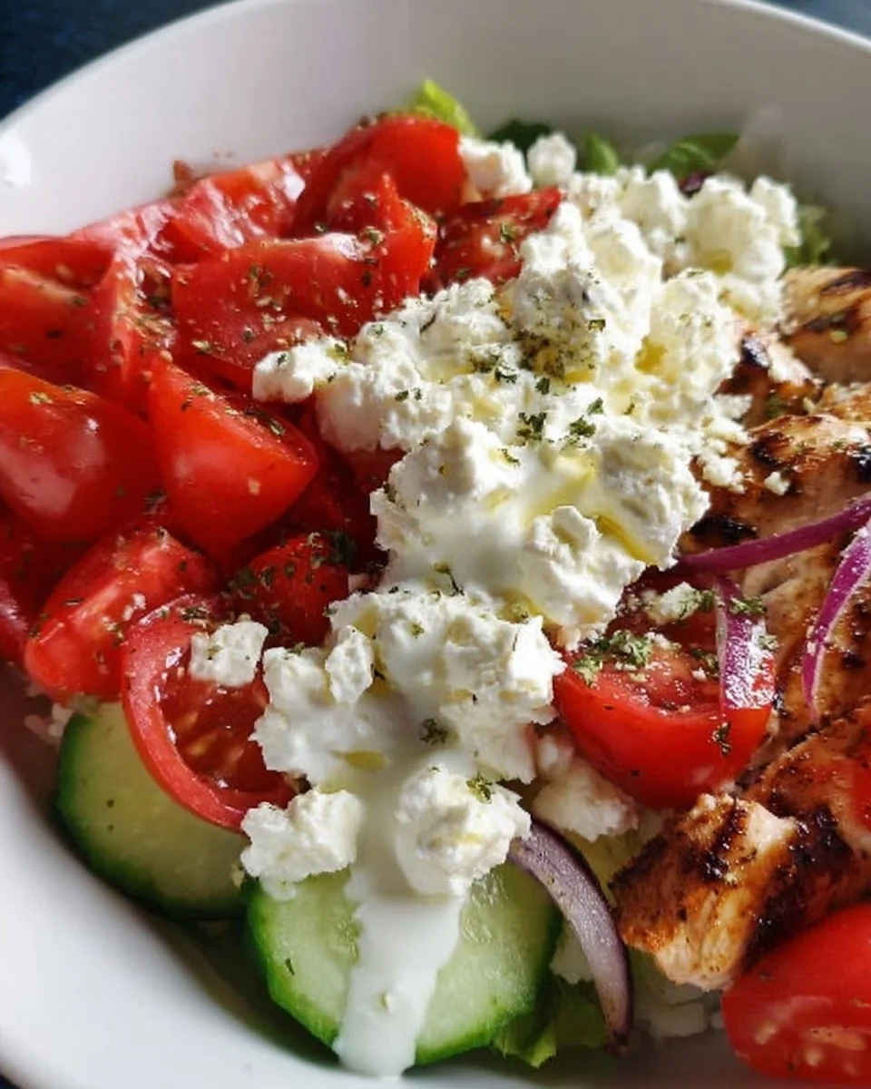 Greek Chicken Bowls