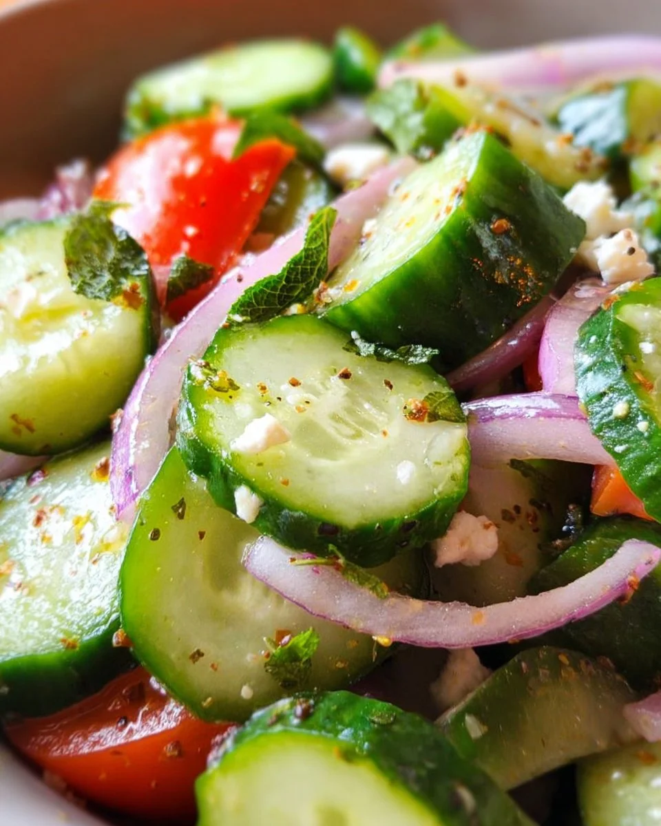 Greek Cucumber Salad