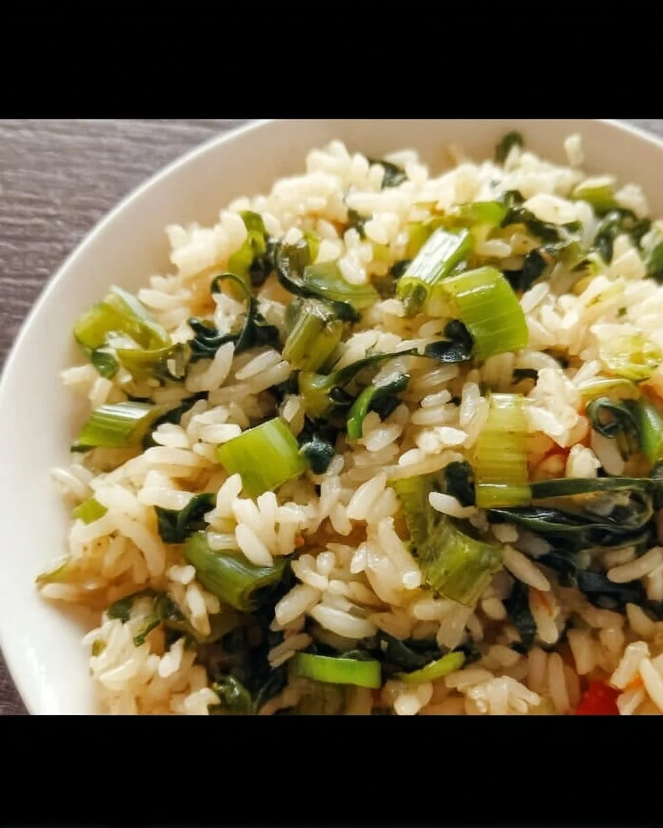 Greek Spinach Rice