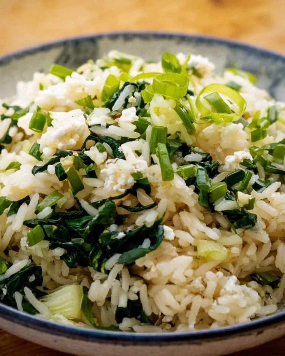 Greek Spinach Rice