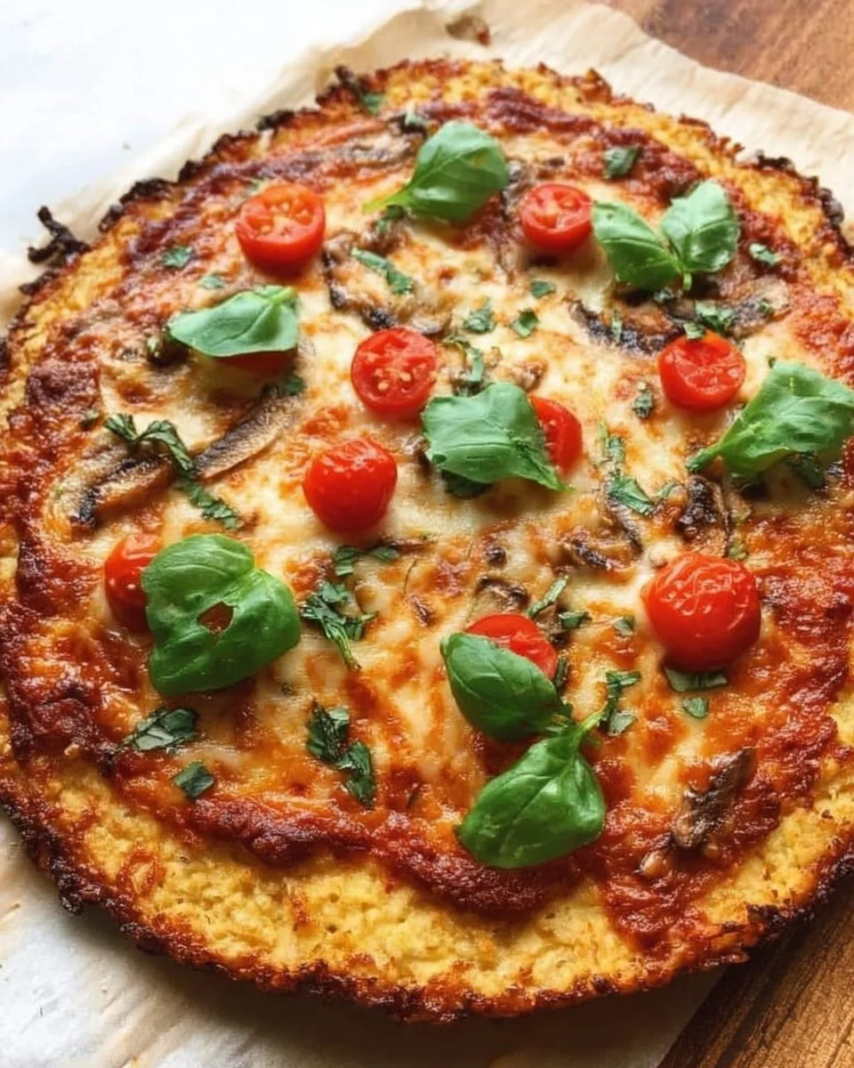 Healthy Protein Pizza Crust