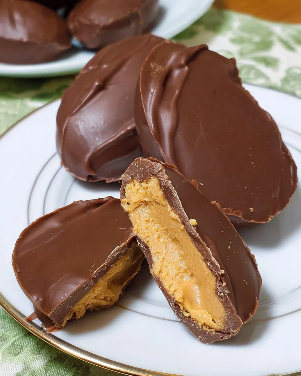 Homemade Chocolate Peanut Butter Eggs