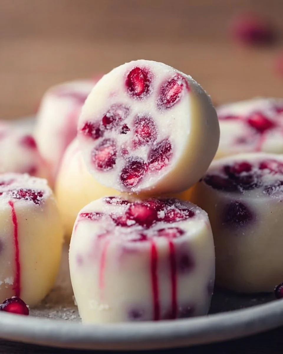 Homemade Frozen Yogurt Bites