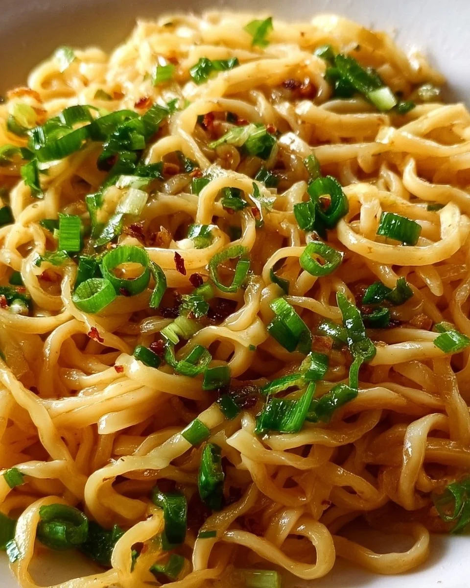 Homemade Garlic Noodles