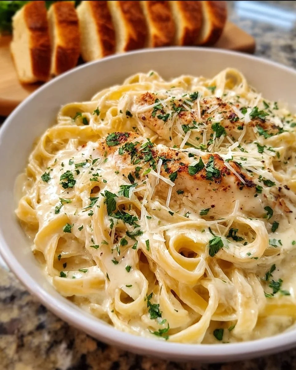 Homemade Olive Garden's Fettuccine Alfredo