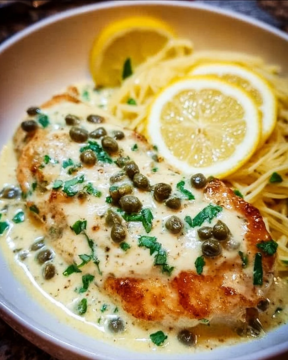 Instant Pot Creamy Chicken Piccata