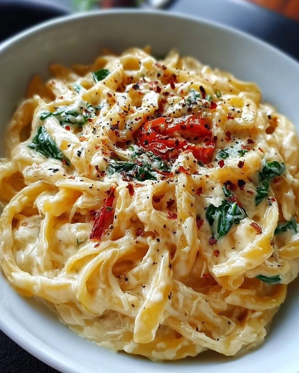 Irresistibly Creamy High-Protein Vegan Marry Me Pasta