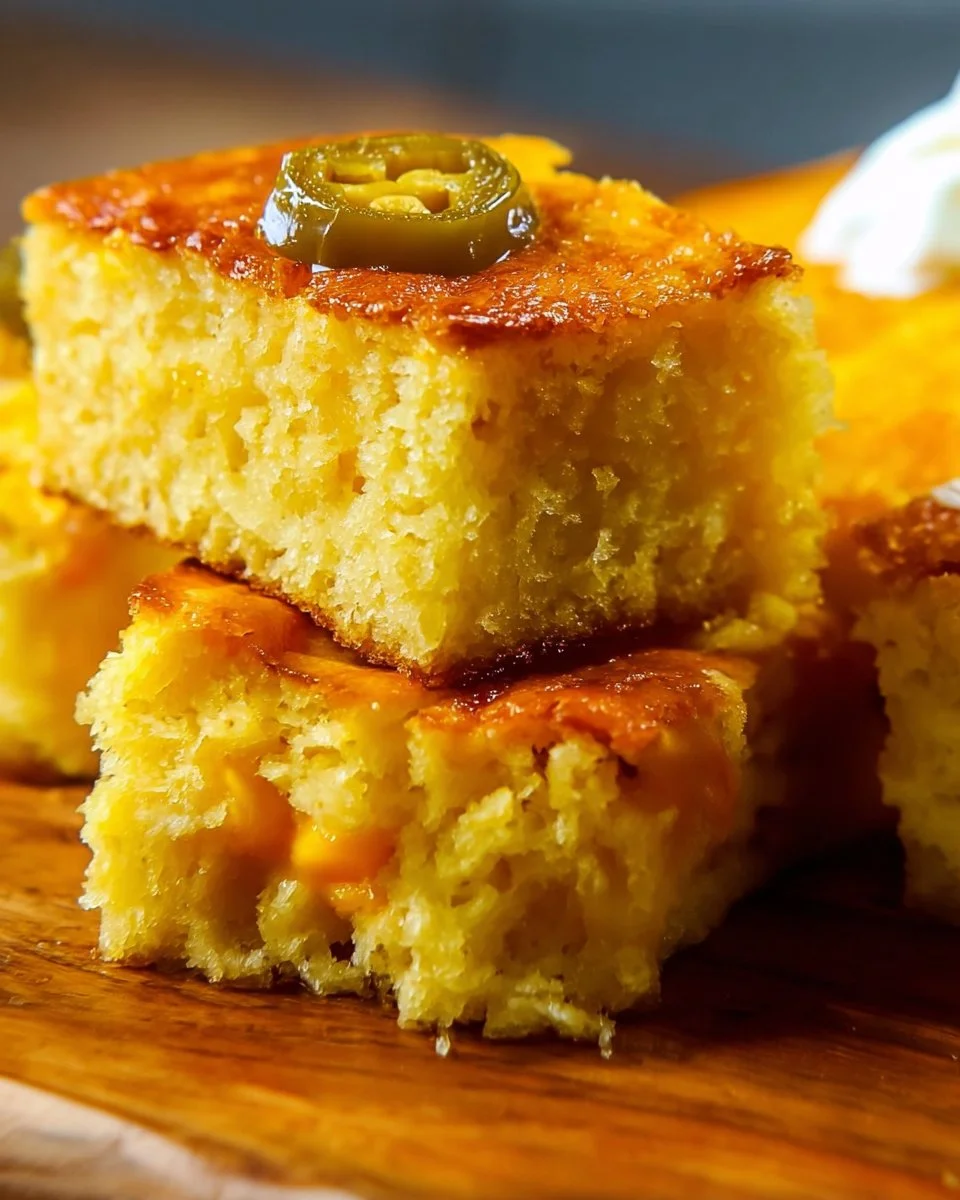 Jalapeno Cheddar Cornbread