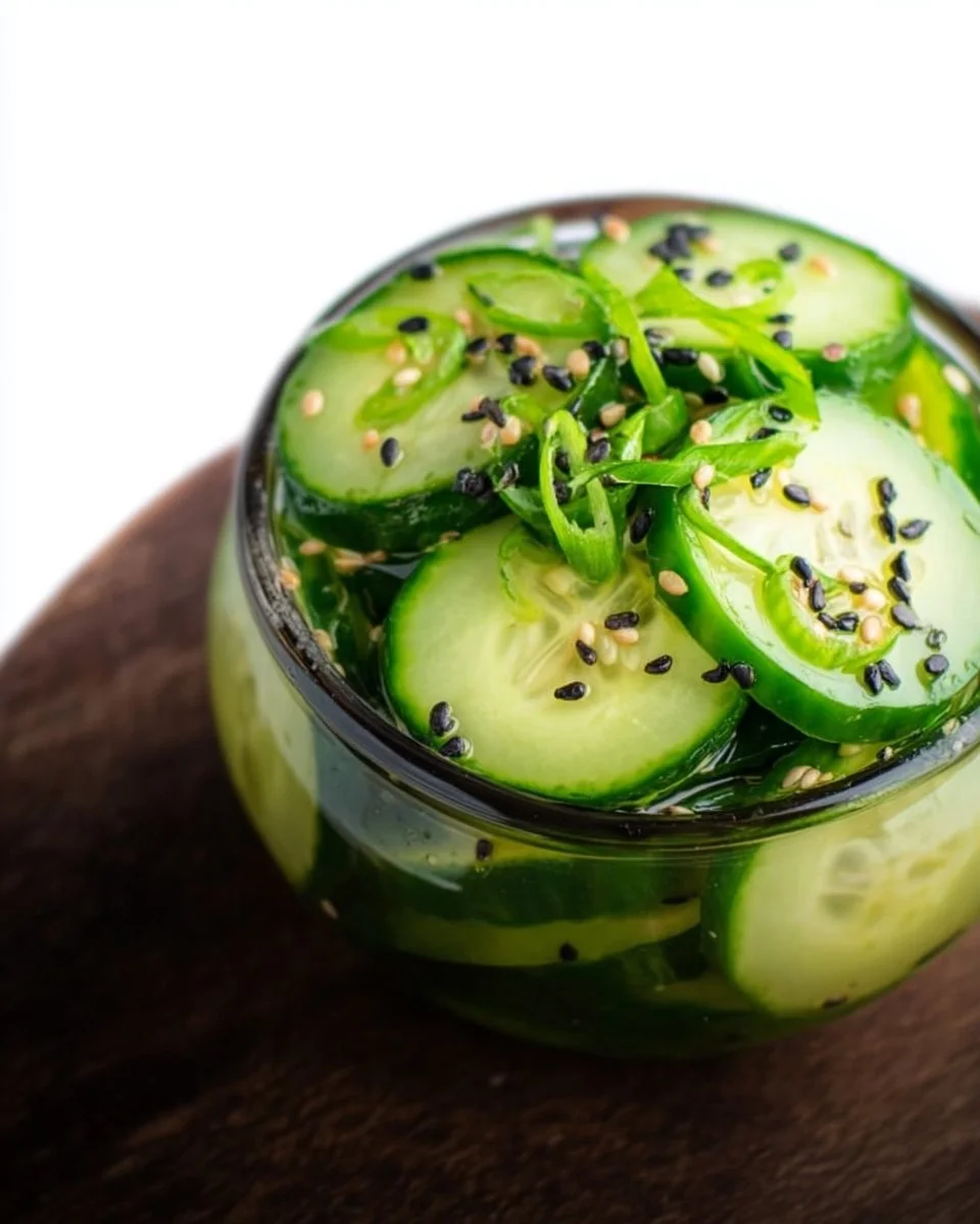 Japanese Quick Pickled Cucumbers