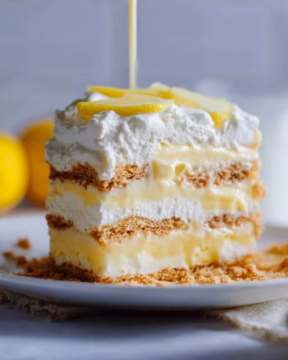 Lemon Icebox Cake