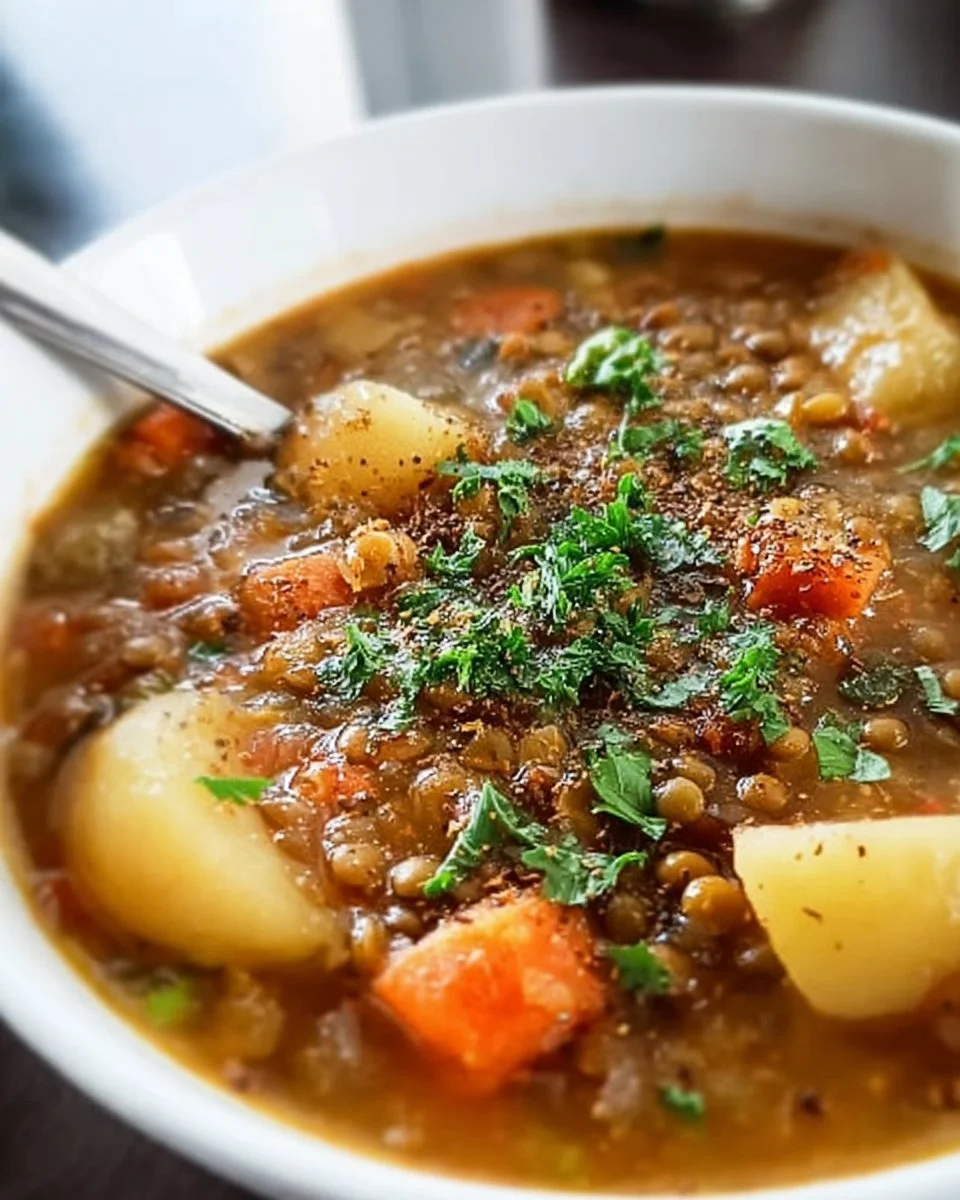 Lentil Potato Soup