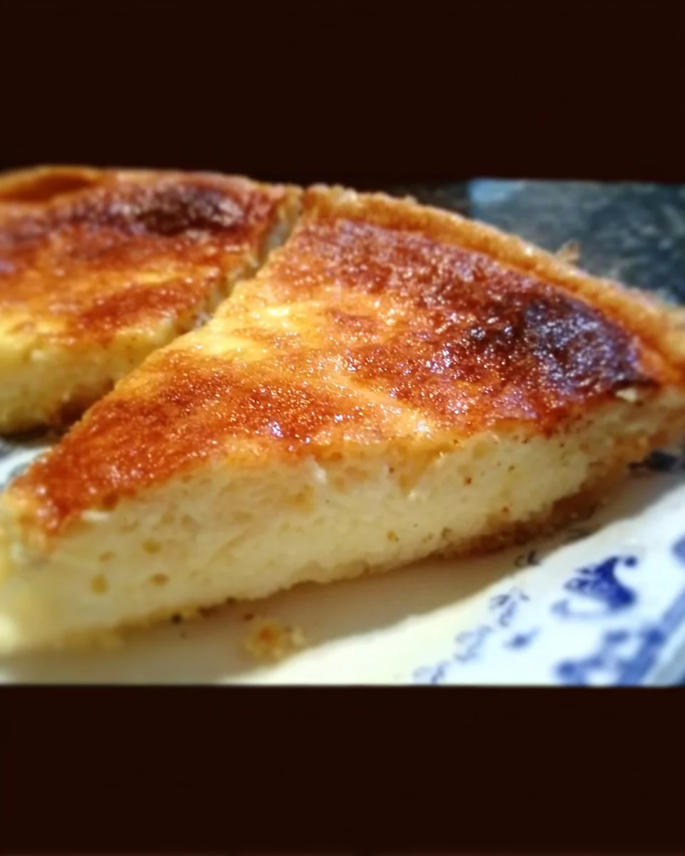 Low Carb Egg Custard Pie