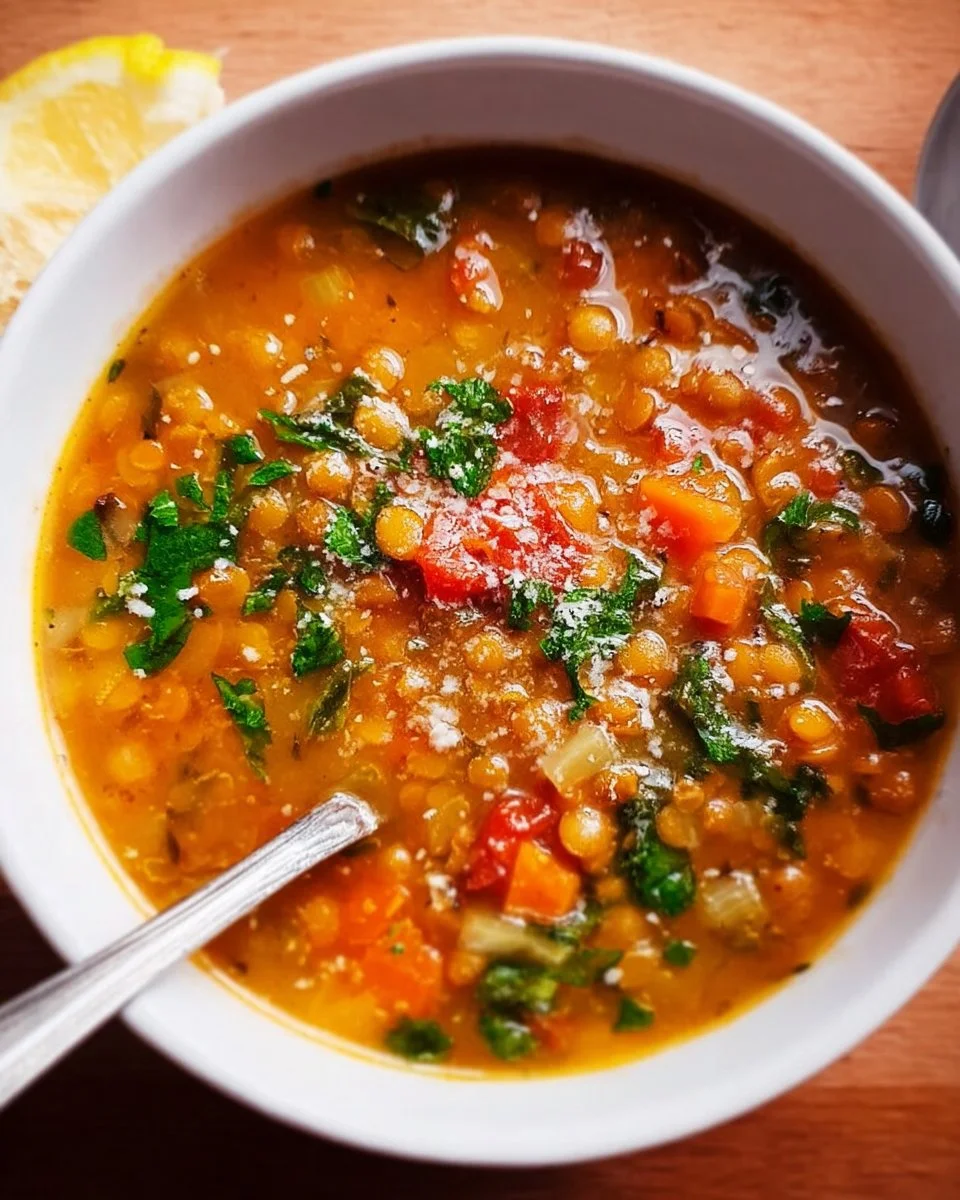 Mediterranean Lentil Soup