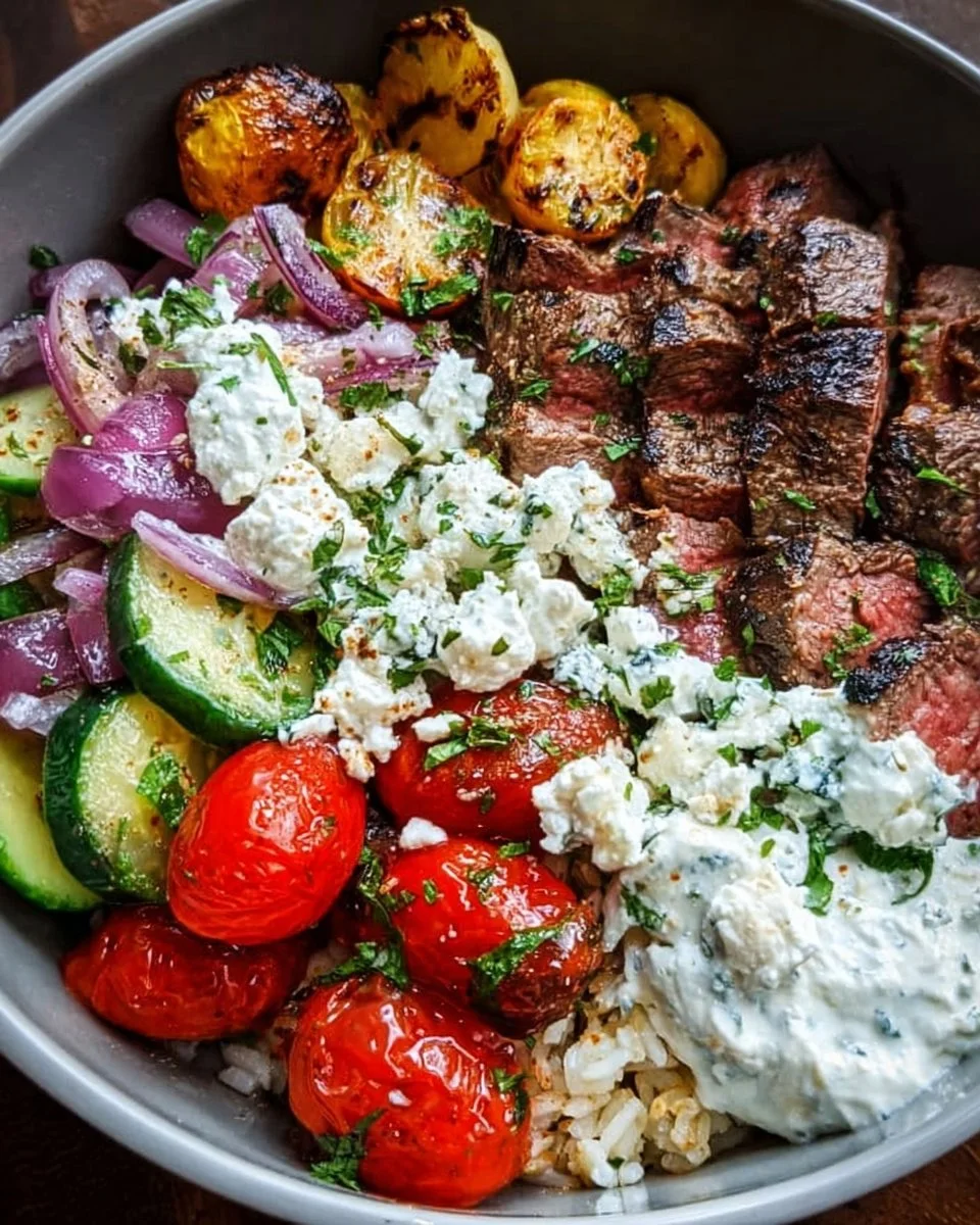 Mediterranean Steak Bowl